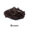 Premium Shredded Rubber Mulch-Brown