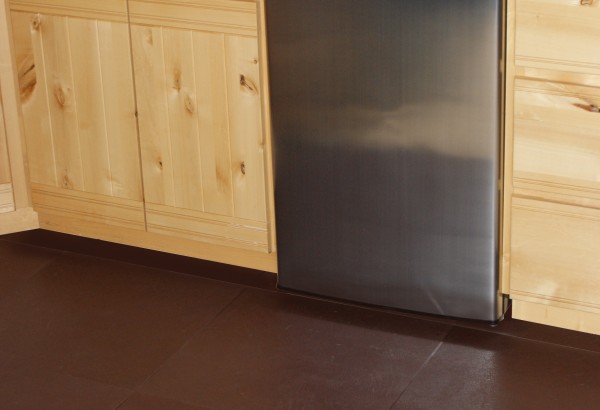 Hidden Interlocking PVC Tile - HomeStyle Leather Look-2 - Athletic Flooring - Multi-purpose Flooring - Trade Show Flooing