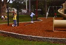 Rock Lock Playground - Plastic Border - Retaining Wall - Playground Border - Raised Garden