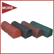 Rubberflex Curb - Rubber Border- Playground Border - Landscape Timber