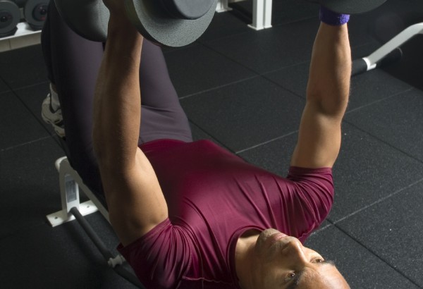 Weightlifting on SportPlay Rubber Athletic Tiles - Fitness Flooring - Gym Floor Tile