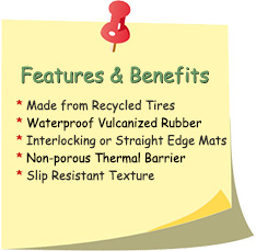 Rubber Stall Mat Features