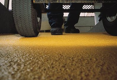 Convoy Anti-slip Coating in Garage - Anti-slip Coating - Safety Surfacing - Non-skid