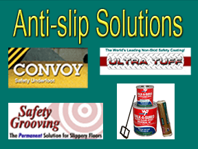 Anti-slip coatings and treatments