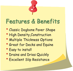 Dogbone Paver Features & Benefits