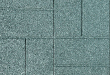 Rubberific Bricktop Rubber Paver - gray