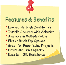 Paver Tile Features & Benefits