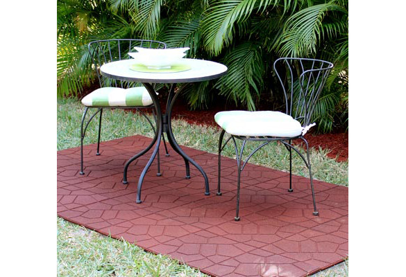 Rubberific Rubber Paver Patio