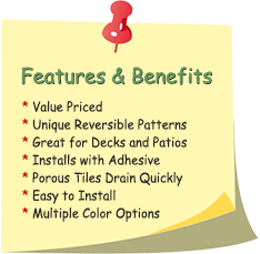 Rubberific Paver Features & Benefits