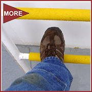 Safeguard Anti-slip Ladder Rung Covers