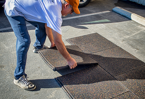 Installing PopLock Interlocking Rubber Tiles - Staggered Installation Method