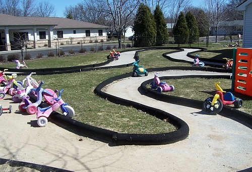 Rubberflex Curb Racetrack border - Playground Edging - Rubber Border - Landscape Timber