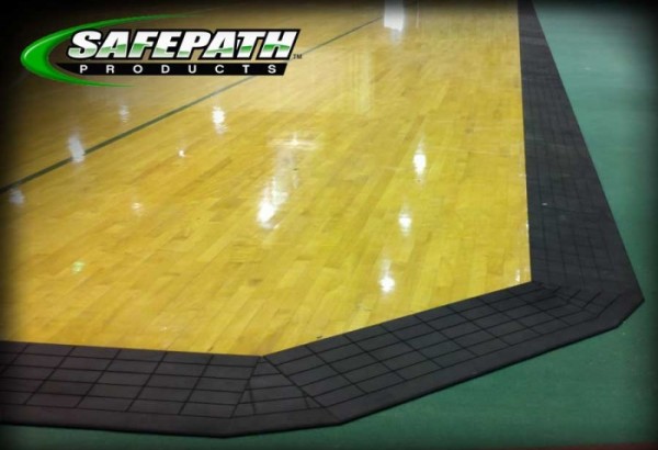 SafePath CourtEdge BB Court-3 - Sport Court Transition Ramp - ADA Access Ramp