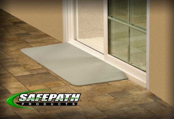 SafePath EZEdge Wheelchair Access Ramp - Transition Ramp - Wheelchair Ramp -ADA Door Ramp