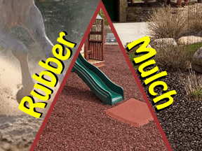 Rubber Mulch from Diamond Safety Concepts 760-942-2914