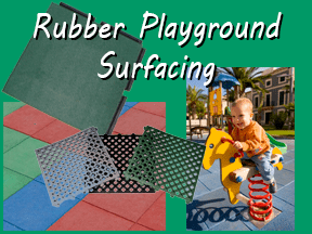 Rubber Playground Surfacing from Diamond Safety Concepts 760-942-2914