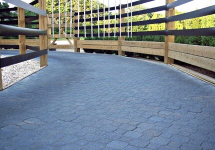 Keystone Tile in a horse walker