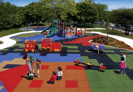 Ehrler Park with DuraSafe Playground Tiles