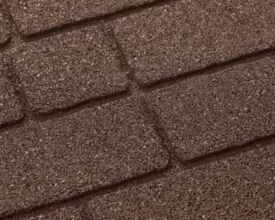 GroundScape Dual Sided Interlocking 24" x 12" Tile Brown Brick Closeup