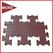 I-Mat Rubber Decking Tile