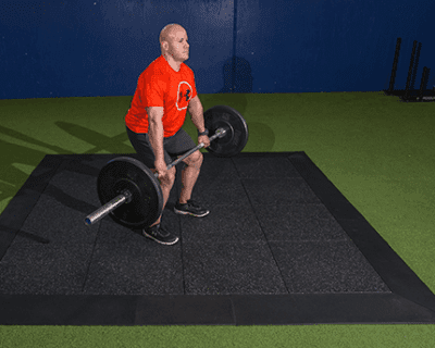 PopLock 1" Lifting Station Man with Barbell