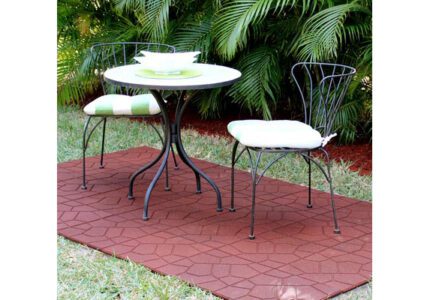 Dual-Sided Paver Tile in Red