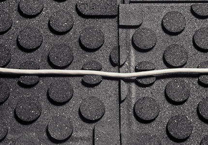 PopLock Interlocking Decking Tile Bottom View