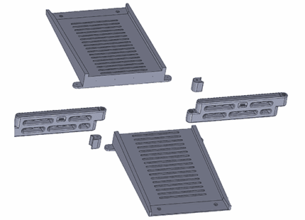 2 x 2 Full ADA Ramp Components