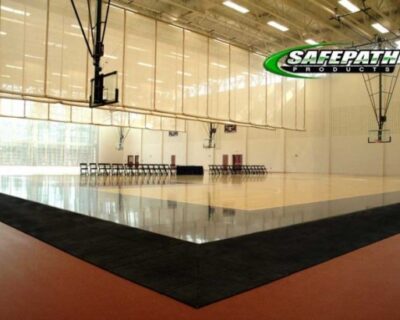 CourtEdge Transition Reducer Ramps Around a Basketball Court