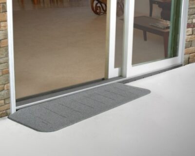 Gray Sliding Door EZ Edge Ramp