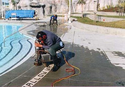 Safety Grooving Installer in Action