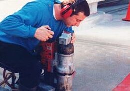 Safety Grooving Installer at Work