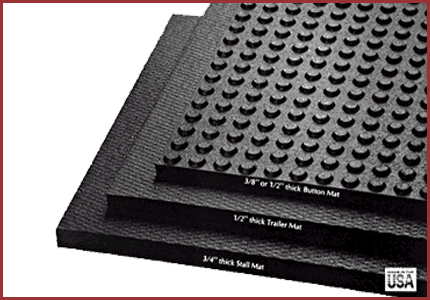 Recycled Rubber Stall Mats